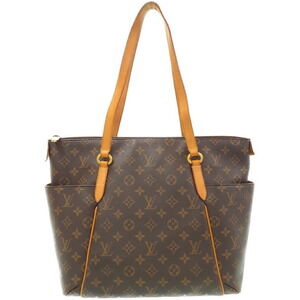 Louis Vuitton Monogram Leather Brown Totally Tote Bag